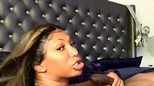 Pretty Ebony Fucked With Big Cock And Facial