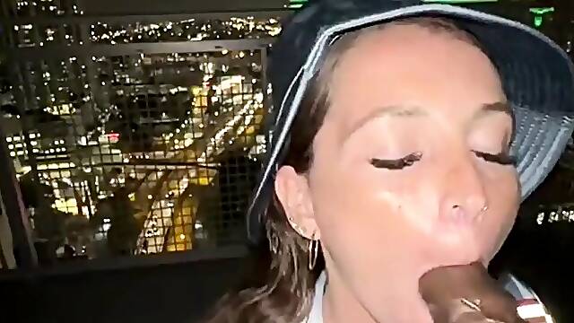Courier Ashley Aoky Takes dick Into Her Pussy