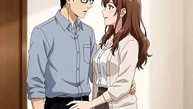 Beautiful college girl gets seduced during study session
