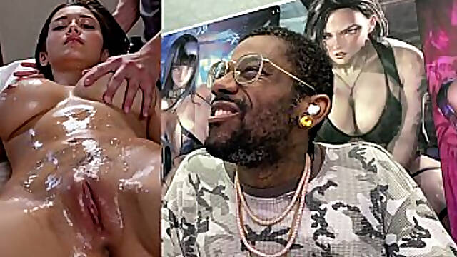 Fox Mask Slut Teasing A Hard Cock, Big Breast Asian Gets Her Tight Pussy Fucked, Bald Pussy Japanese Girl Gets Massaged, Blonde Whore Gets Cum Covered, AI Generated