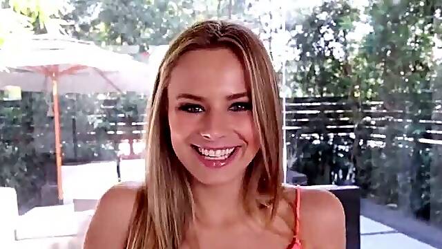Jillian Janson Gorgeous Blonde POV Swallow