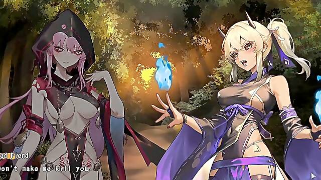 Half-satan Shinobi NSFW - She Is pleasing Herself Again! (Ep 4)