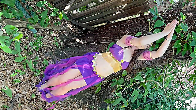 Belly Dancer Anastasia Rose Teases You Hidef