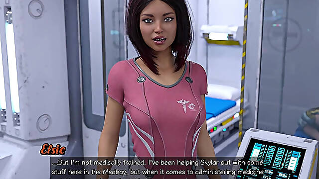 Stranded in Space - Shy Emo Girl Needs Help